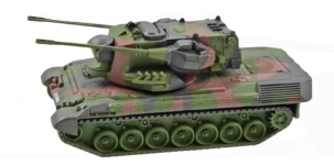 Schuco 452683107 - H0 - Gepard Flakpanzer Camouflage - Bundeswehr